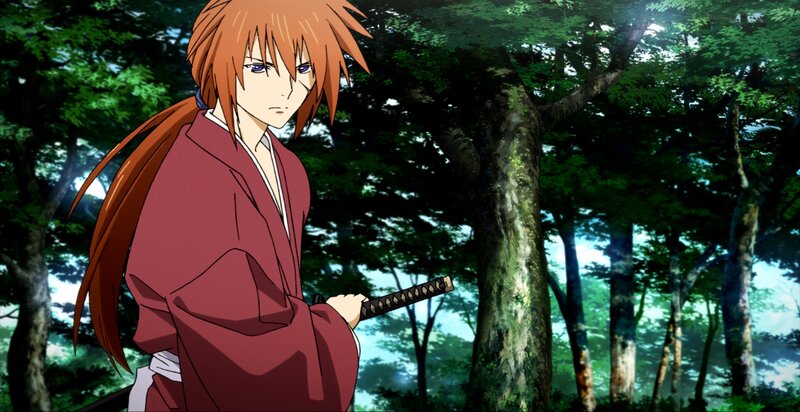 Orange-haired Man with Sword — Green