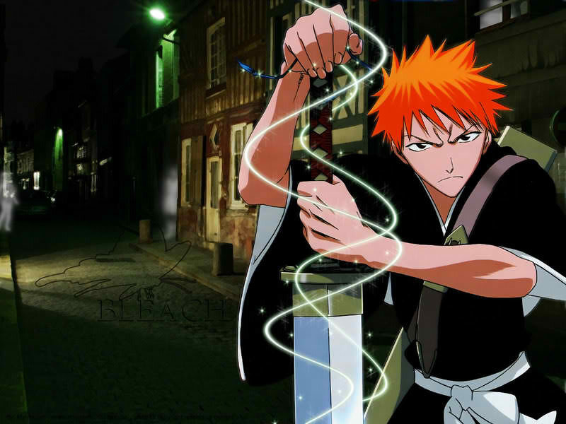 Orange-haired Man with Sword — Orange