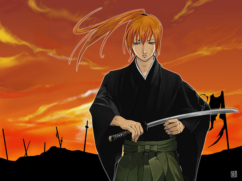 Orange-haired Swordsman — Orange, Dramatic