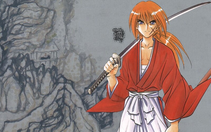 Orange-haired Swordsman — Red, Dramatic