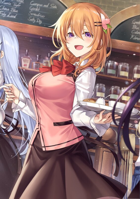 Orange-haired Waitress