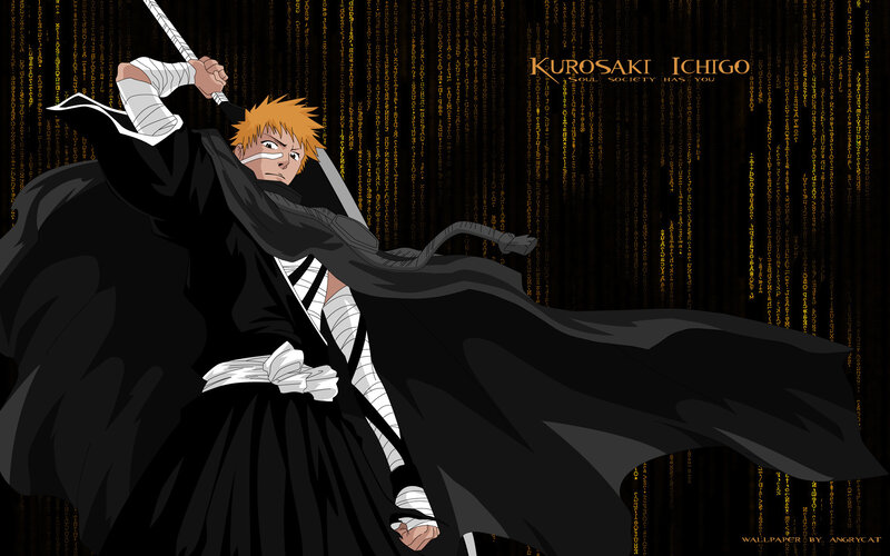 Orange-haired Warrior Holding Sword