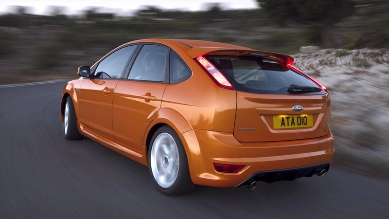 Orange Hatchback Car — Dynamic