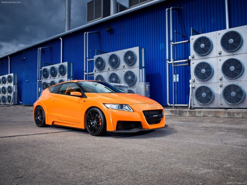 Orange Honda CR-Z GT