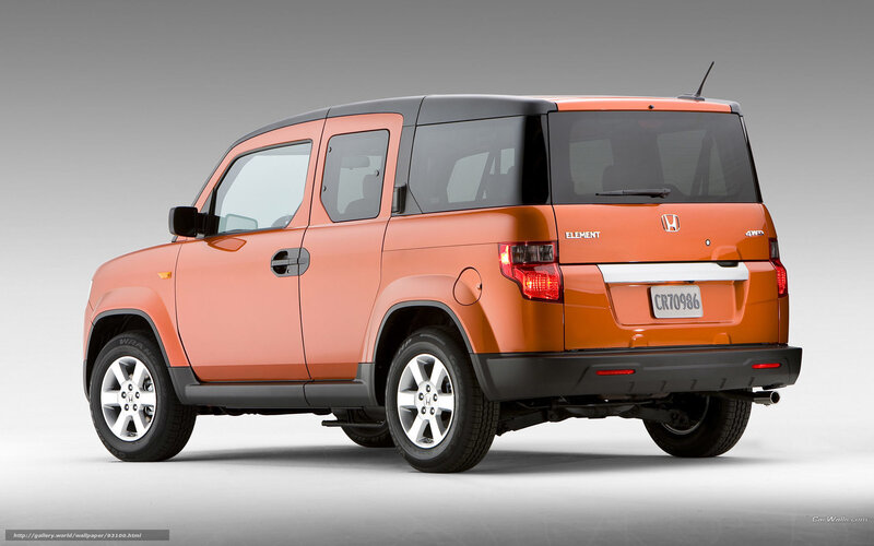 Orange Honda Element — Neutral