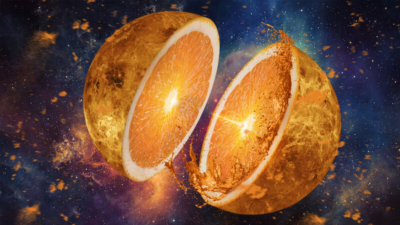 Orange in Space