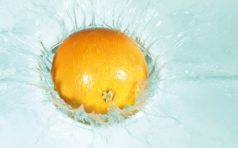 Orange in Water