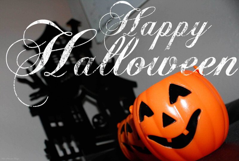 Orange Jack-o'-lantern