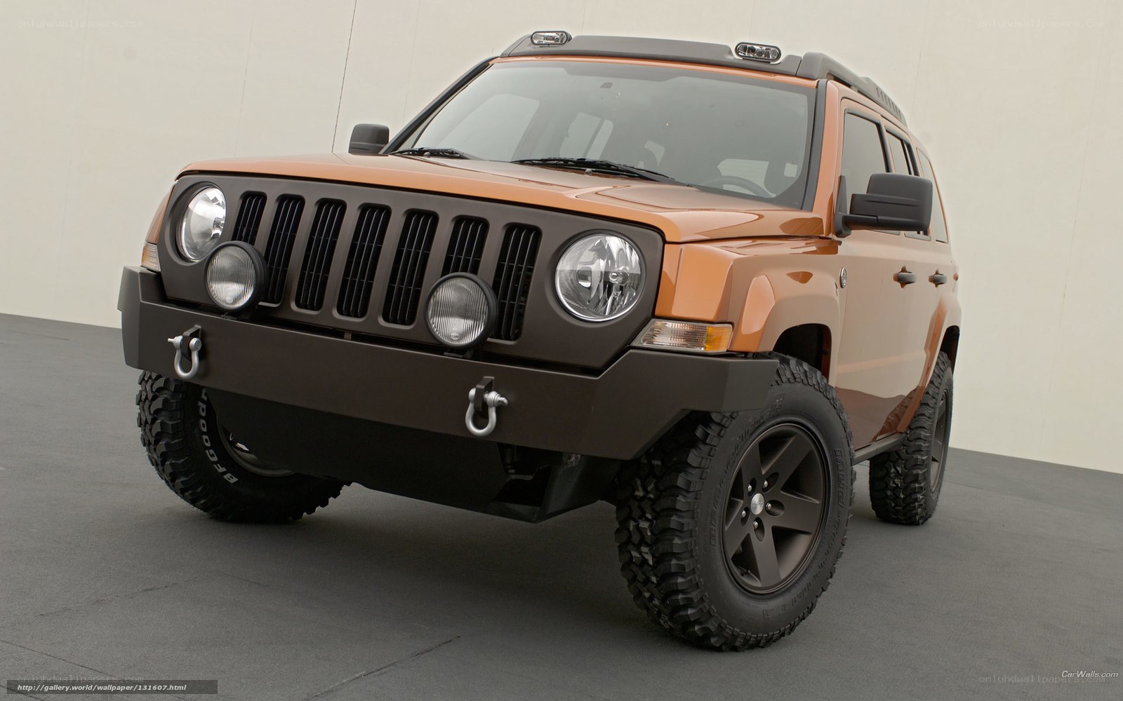 Orange Jeep Patriot Concept