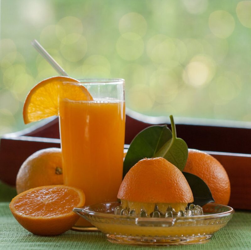 Orange Juice in Glass — Refreshing