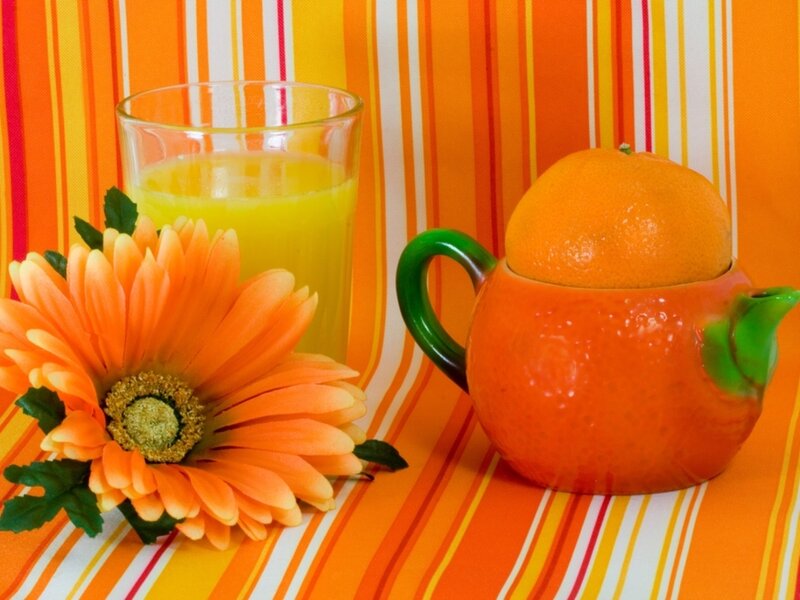 Orange Juice Setup — Bright