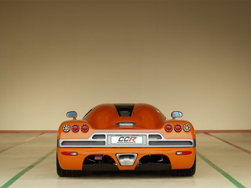 Orange Koenigsegg CCR — Neutral