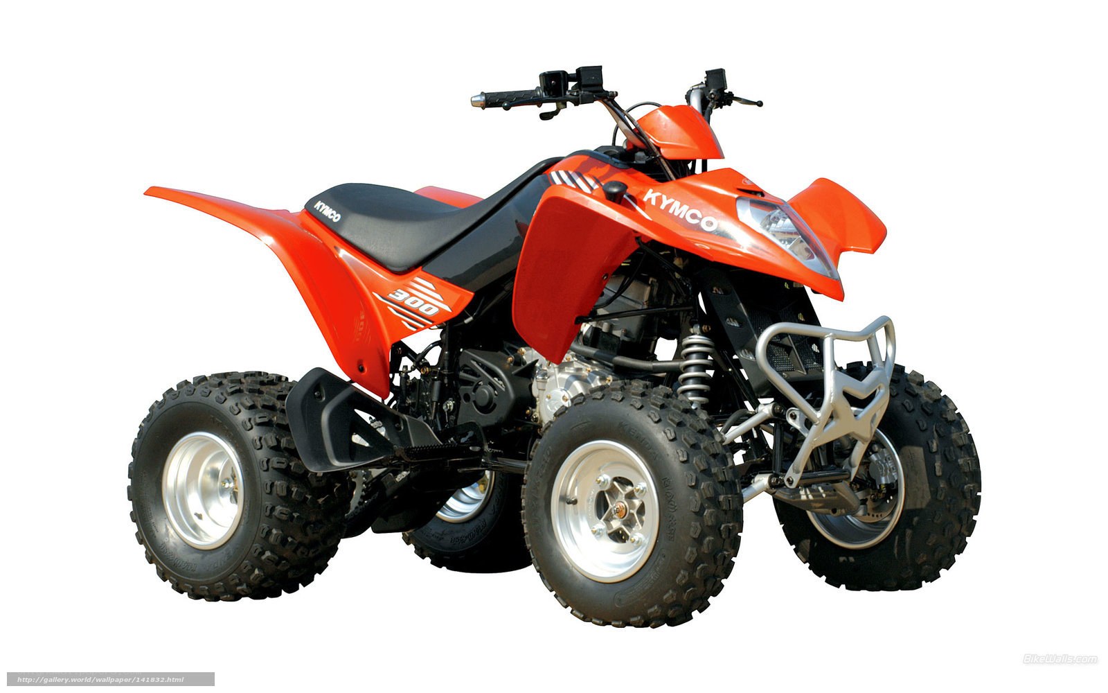 Orange Kymco 300 ATV