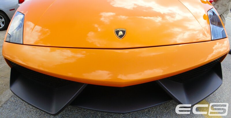 Orange Lamborghini Car — Neutral
