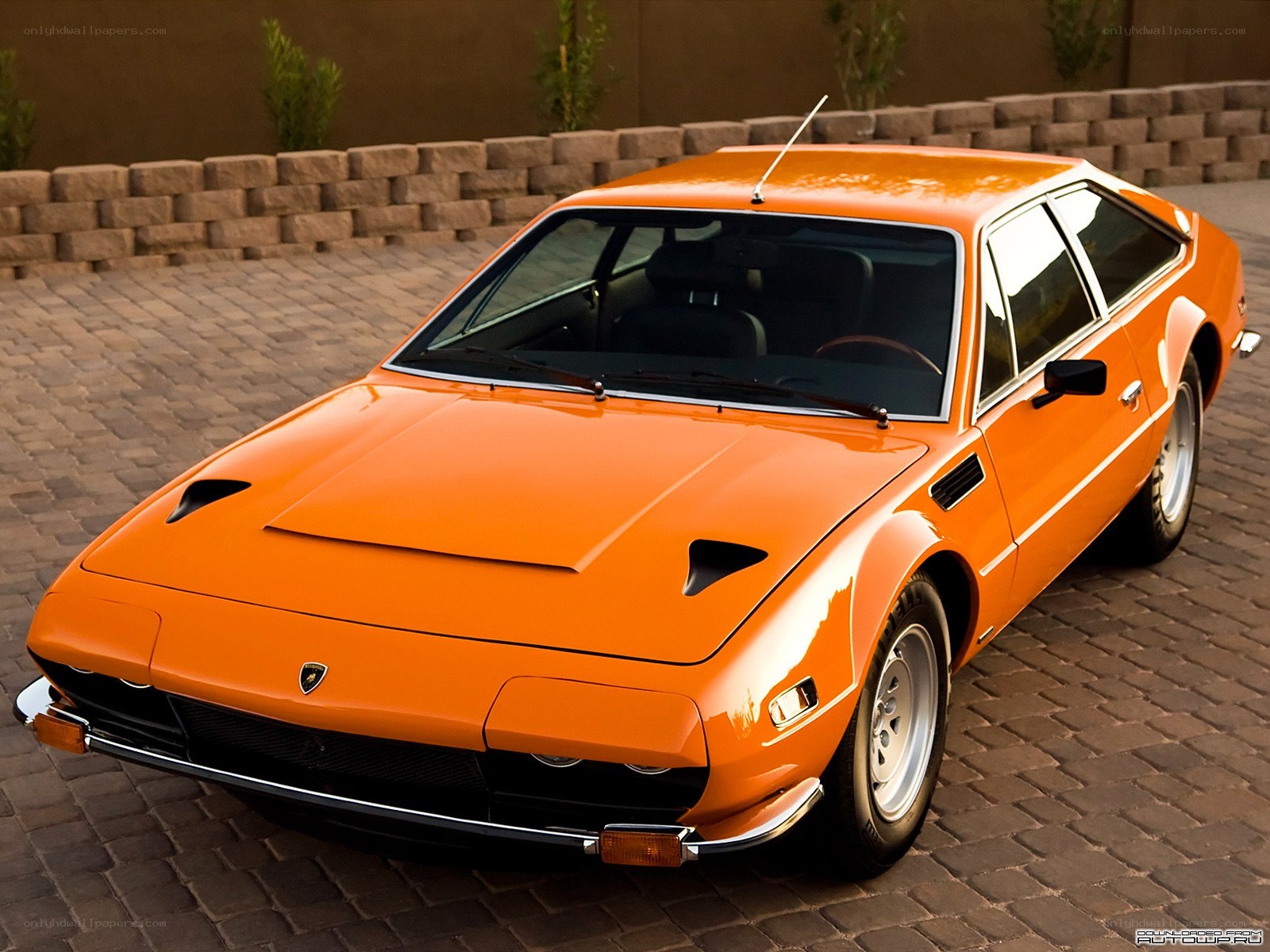 Orange Lamborghini Countach