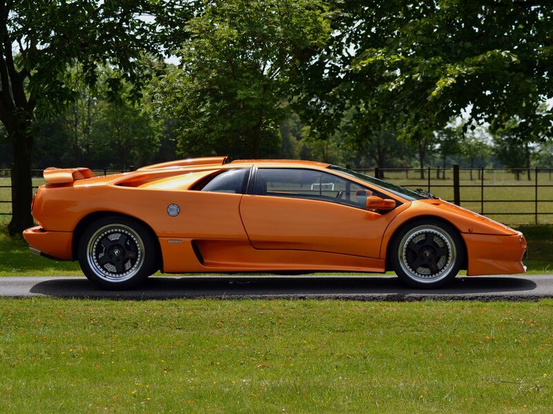 Orange Lamborghini Diablo