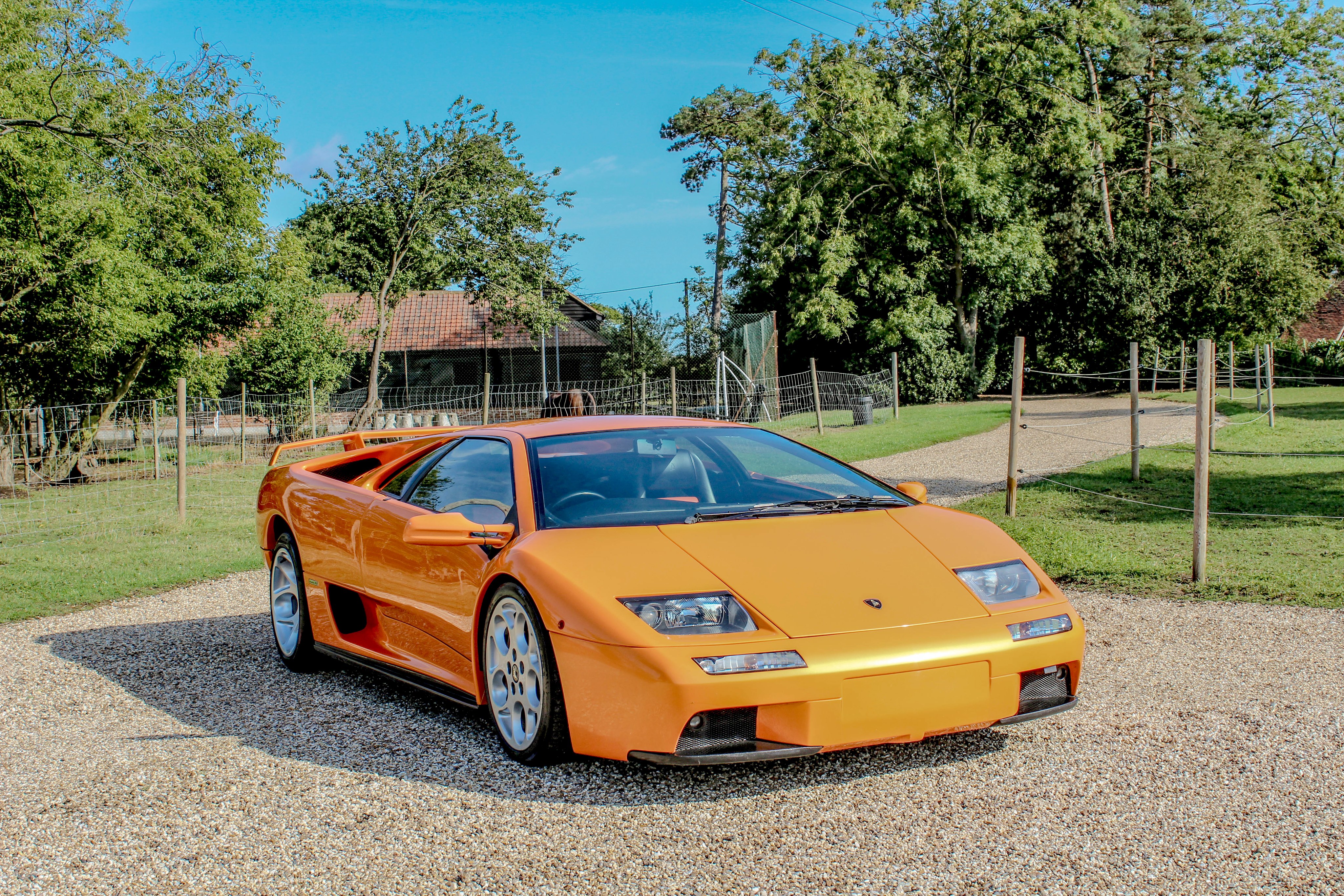 Orange Lamborghini Diablo