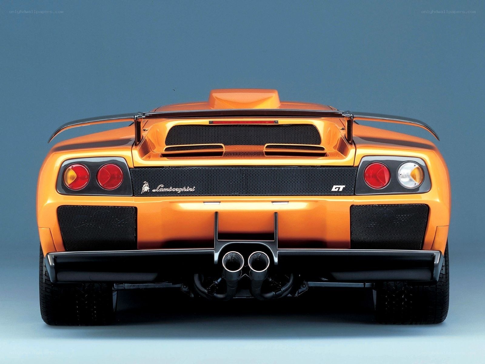 Orange Lamborghini Diablo GT