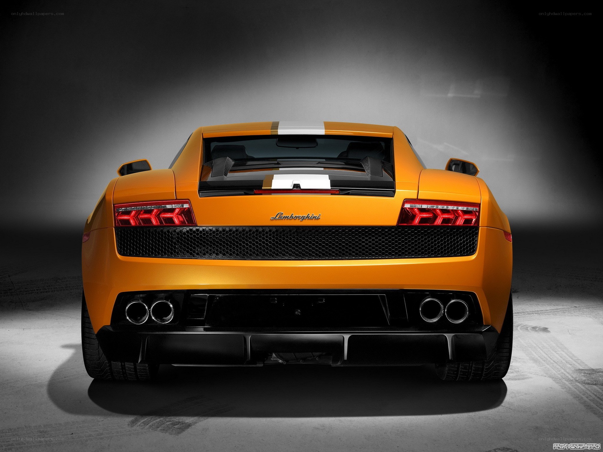 Orange Lamborghini Gallardo