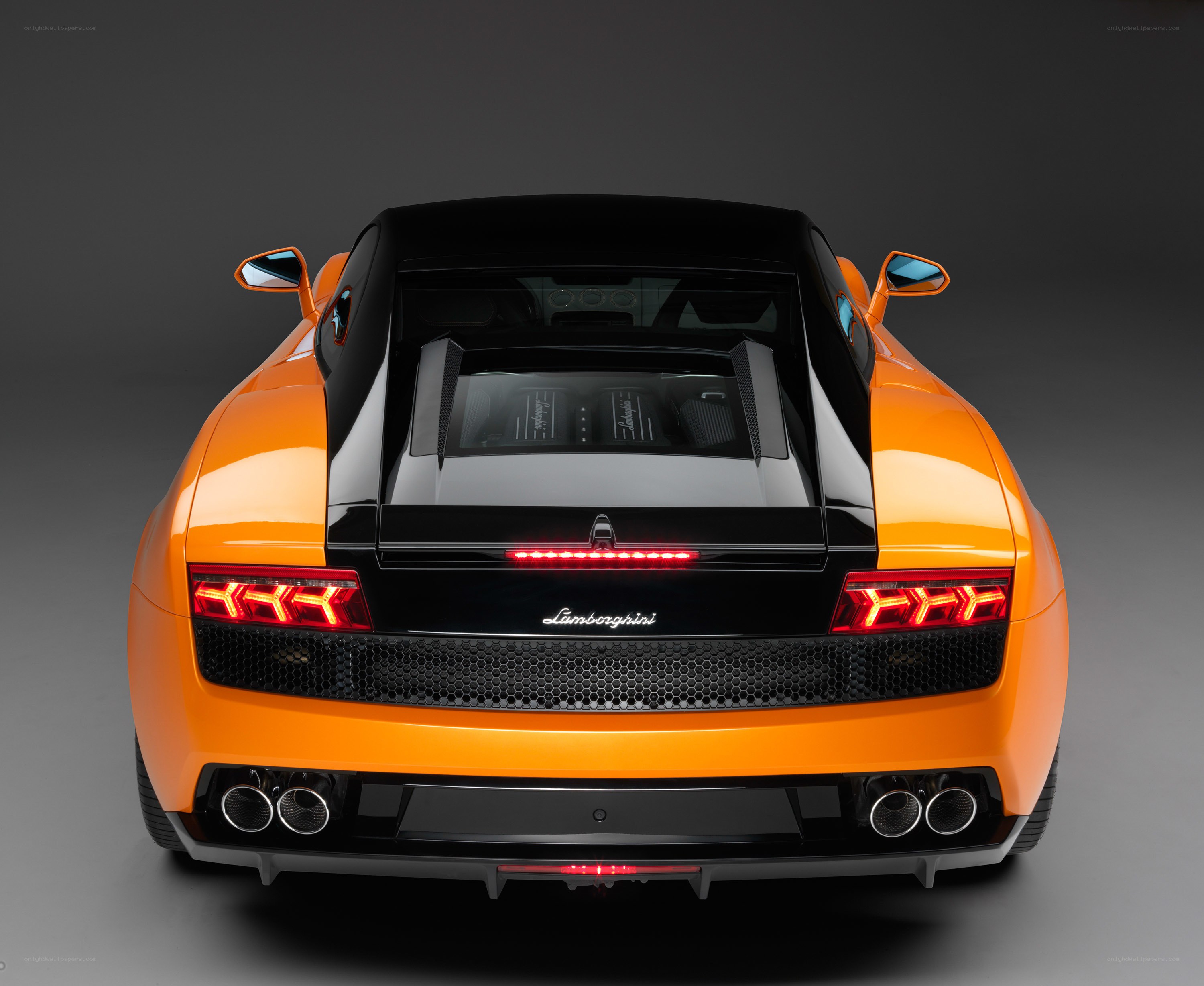 Orange Lamborghini Gallardo