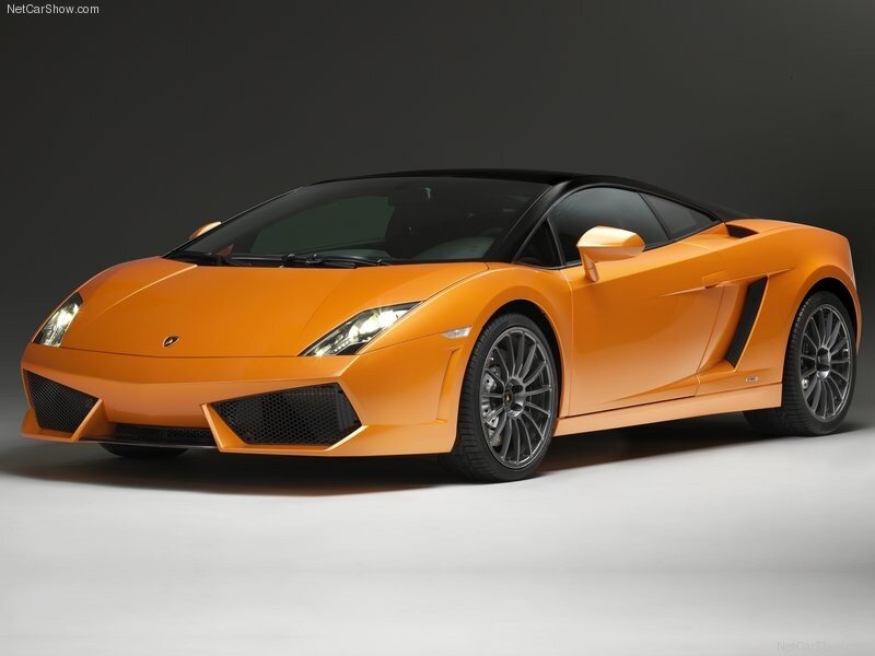 orange Lamborghini Gallardo