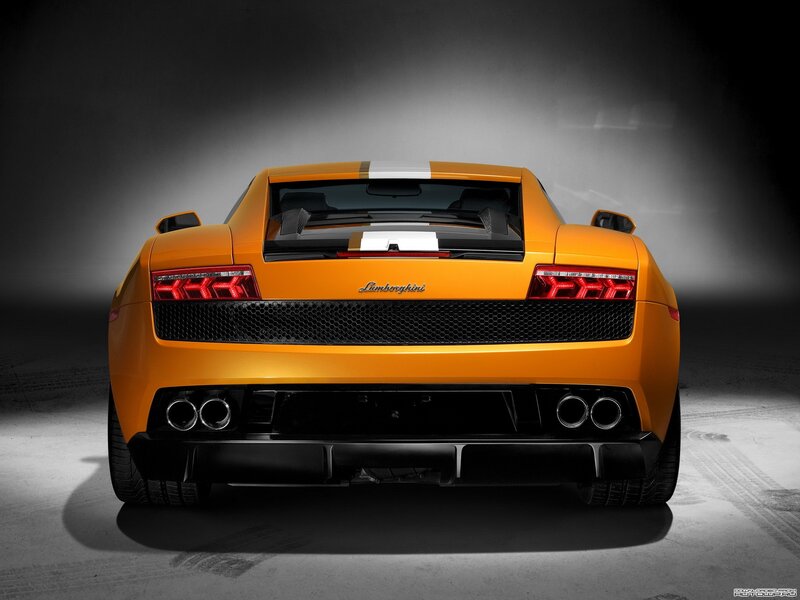 Orange Lamborghini Gallardo — Car