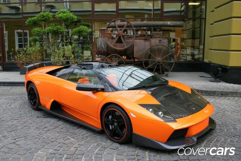 Orange Lamborghini Murcielago — Calm