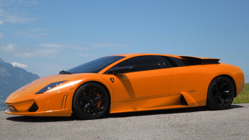 Orange Lamborghini Murcielago — Serene