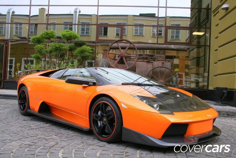 Orange Lamborghini Murcielago — Urban