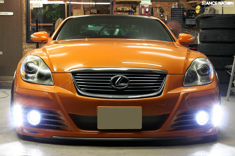 Orange Lexus Car — Neutral