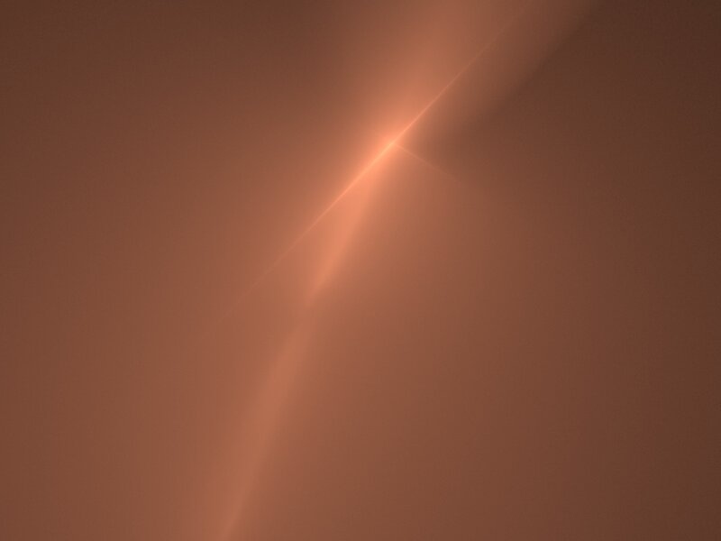 Orange Light Beam