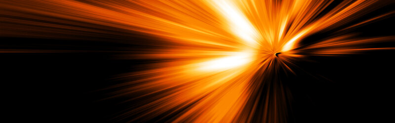 Orange Light Burst — Dynamic