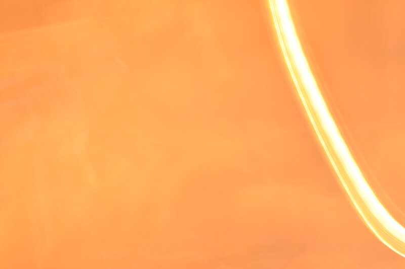 orange light streak abstract