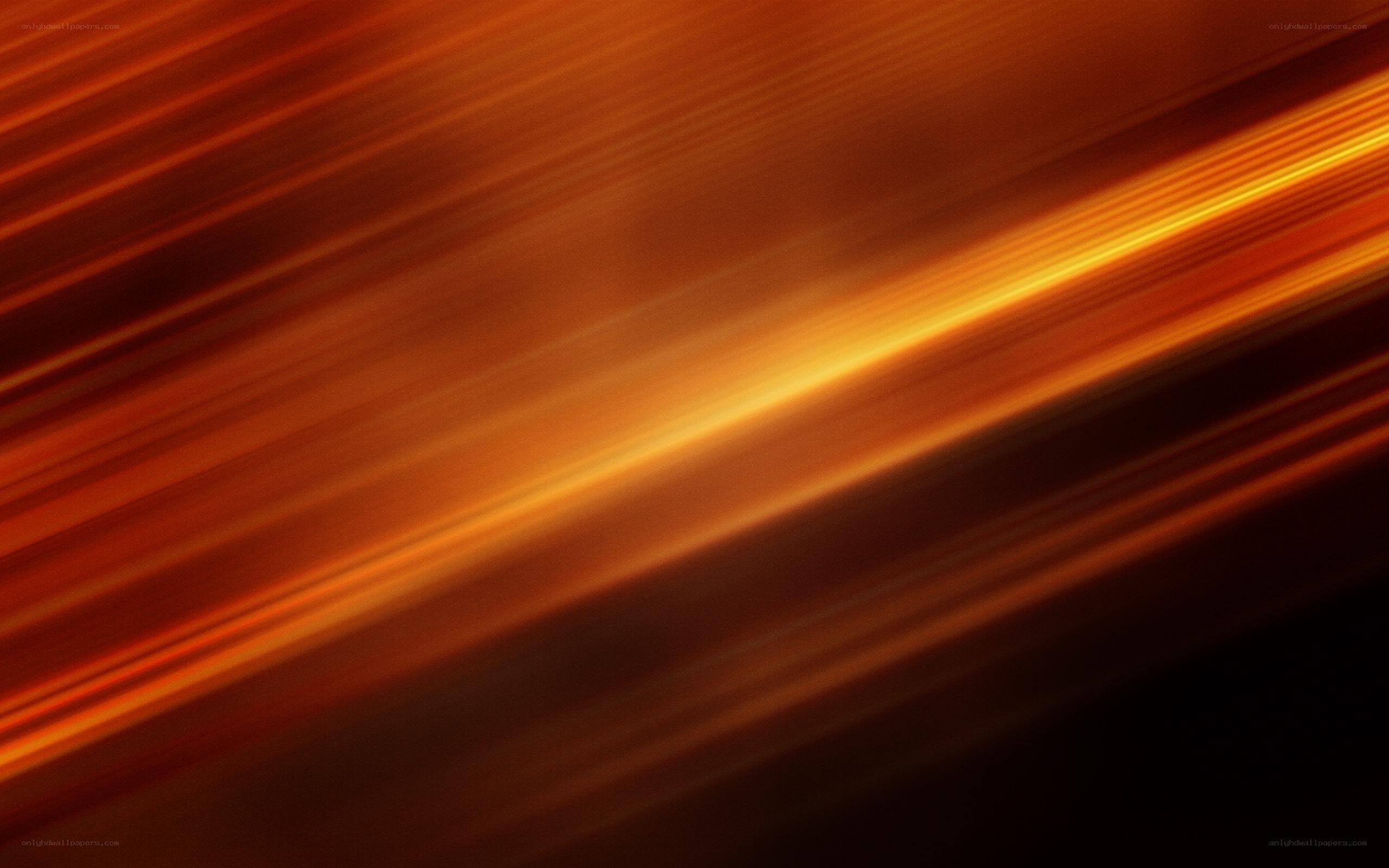 orange light streaks abstract