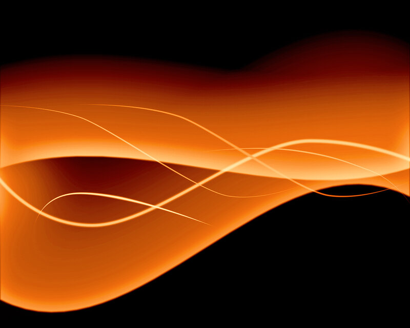 Orange Light Waves — Dynamic