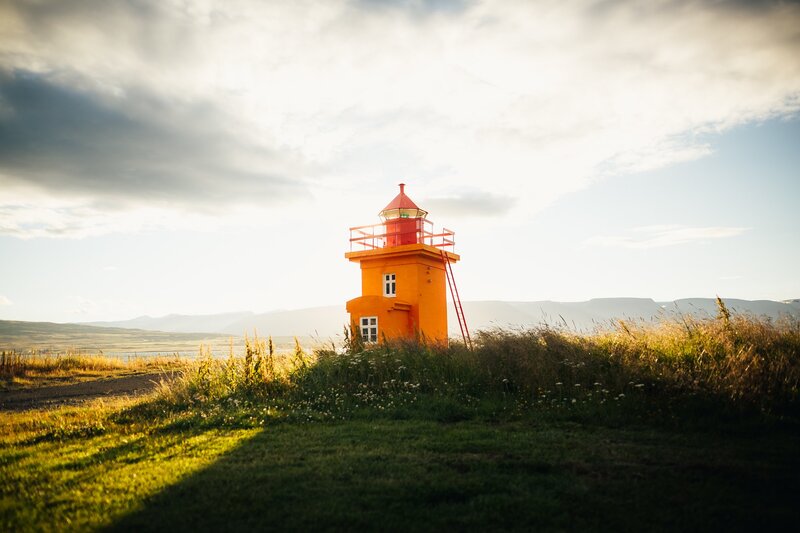 Orange Lighthouse — Serene