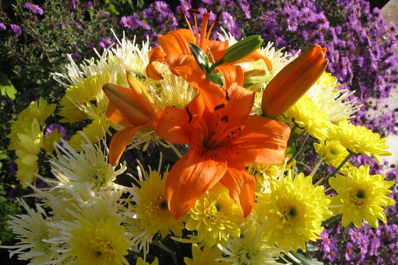 Orange Lily Bouquet