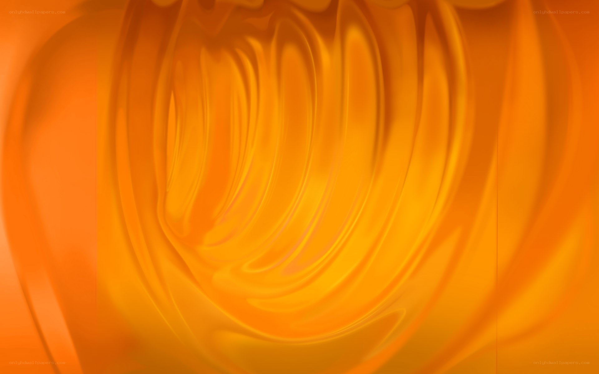 orange liquid swirl