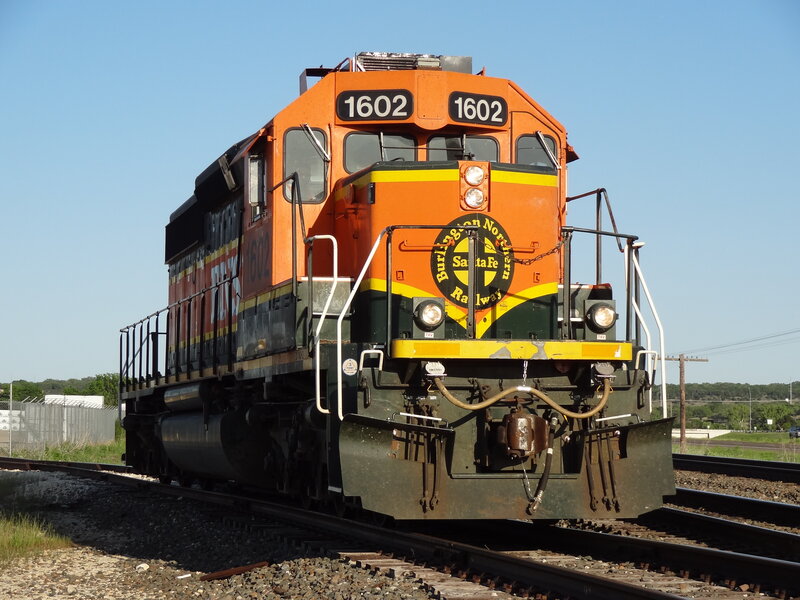Orange Locomotive