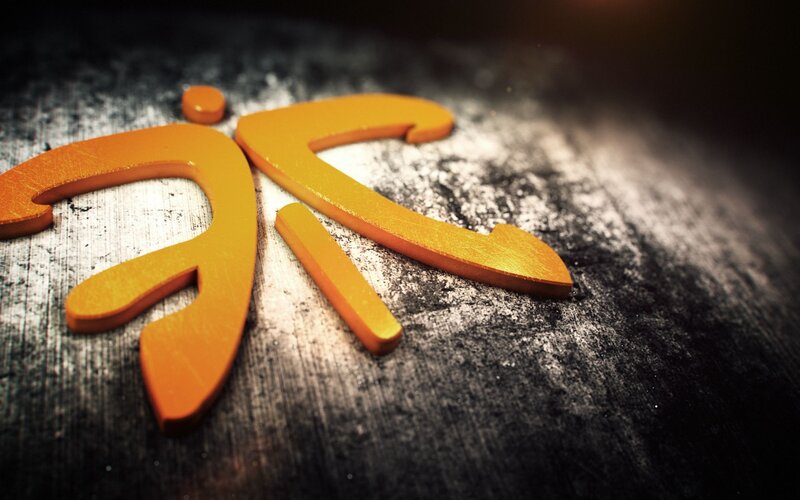 Orange Logo on Surface