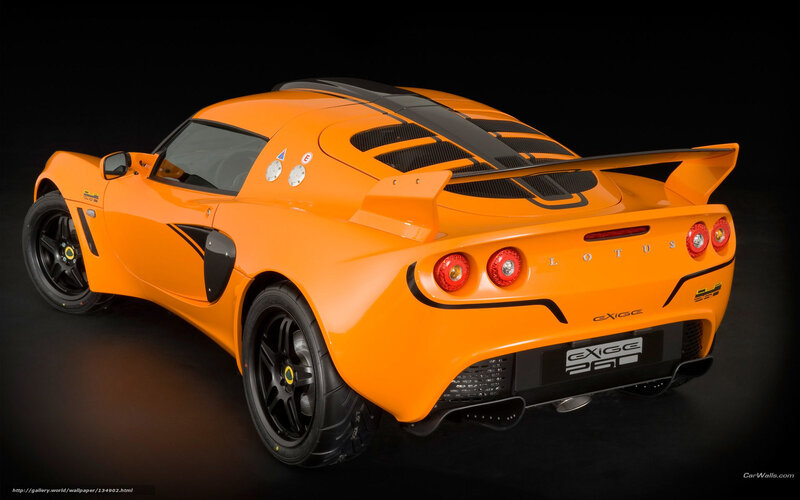 Orange Lotus Exige S