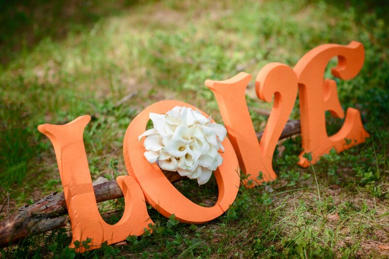 Orange Love Letters