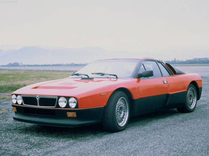 Orange Maserati Biturbo
