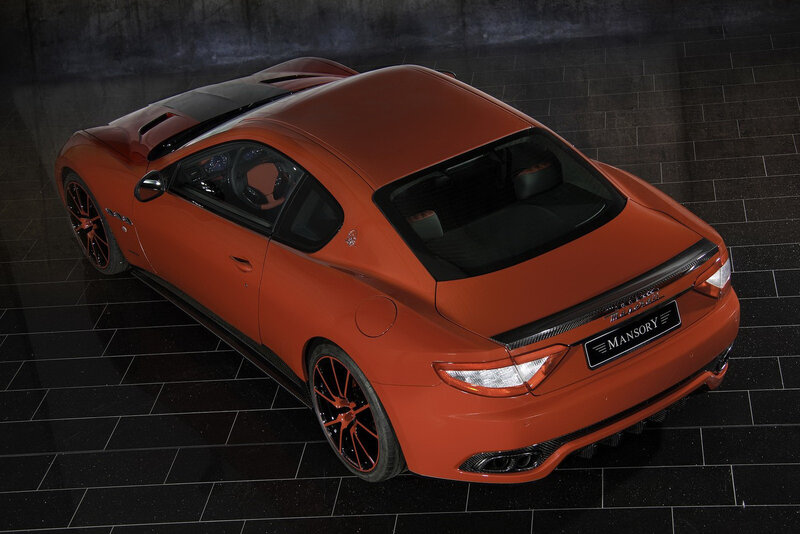 Orange Maserati Coupe