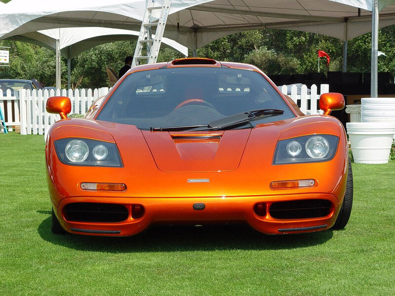 Orange McLaren F1 Car — Calm