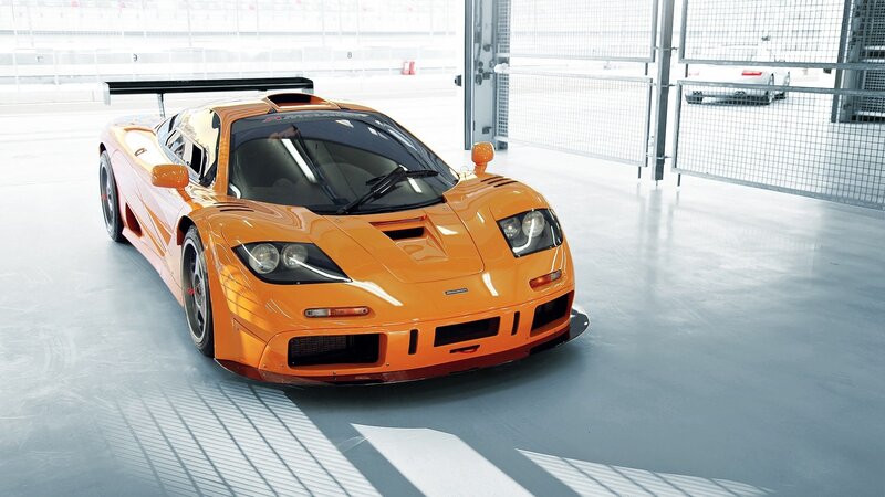 orange McLaren F1 GTR