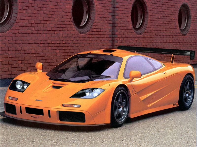Orange McLaren F1 GTR