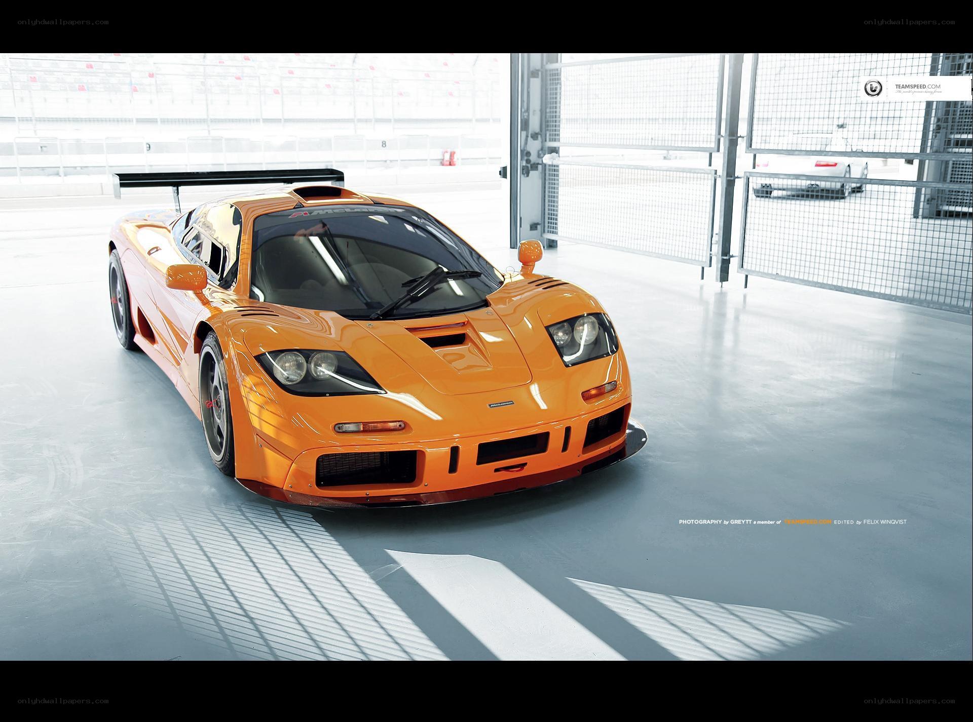 Orange McLaren F1 GTR
