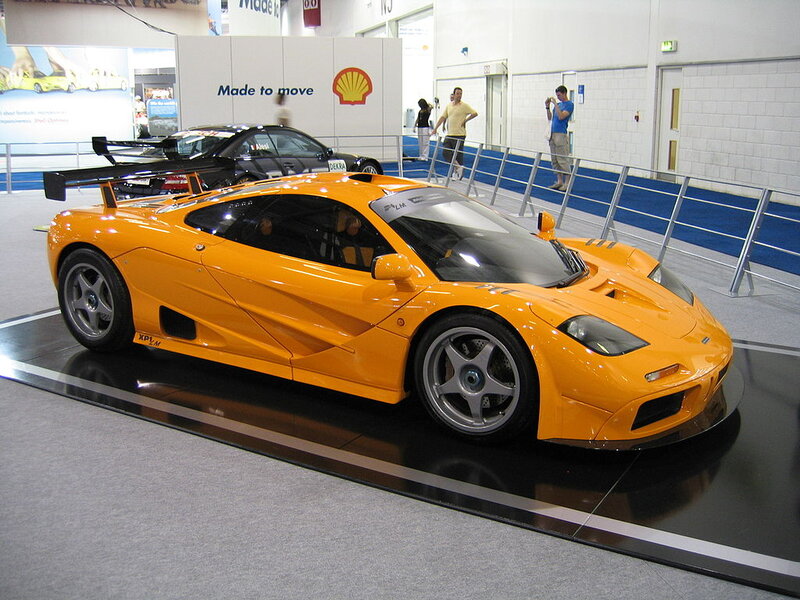 Orange McLaren F1 GTR — Neutral