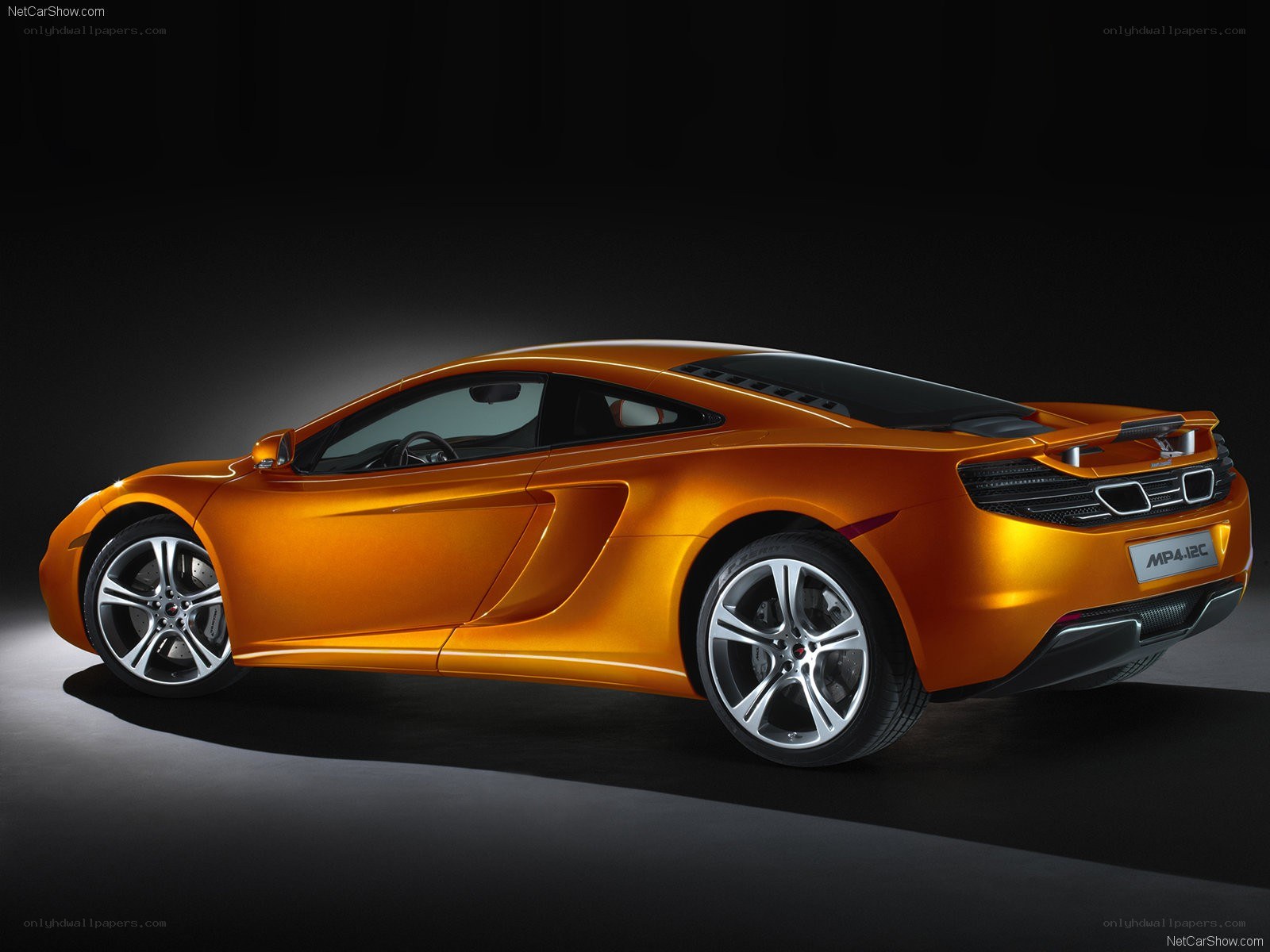 Orange McLaren MP4-12C